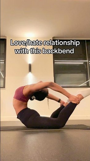 Contortion back flexibility training / stretching