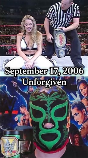 When Trish Stratus Retired as Champion (September 17, 2006)