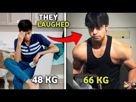 How I Transformed My Body from 48KG to 66KG Naturally