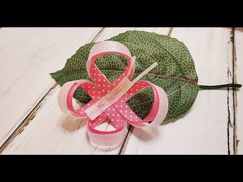 HOW TO: make a Butterfly Bow Tutorial by Just Add A Bow