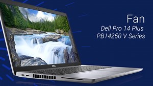 Dell Pro 14 Plus PB14250 V Series에서 팬을 교체하는 방법