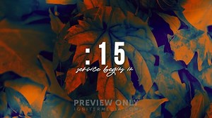 Fall 1 - Countdowns Various Lengths