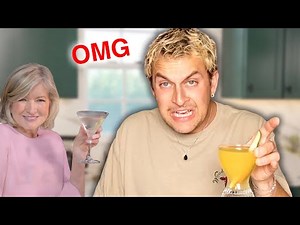 Trying MORE Martha Stewart Cocktails (i got so drunk)
