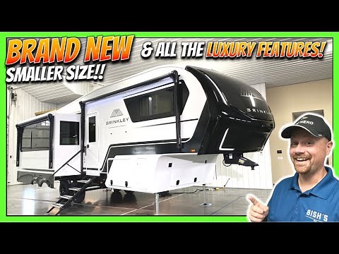 National 1st Look ► New SMALLER Luxury Model!! 2024 Brinkley Model Z 2900 Fifth Wheel RV