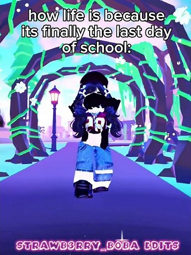✨ LAST DAY OF SCHOOL ✨ #roblox #school #edit