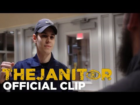 The Janitor (2024) Official Clip - 'Cleaning' - Tyler Zelenick, Tyler Baumgard, Rocco Magone