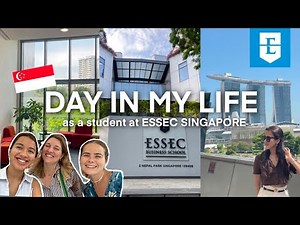 Day in the Life of an ESSEC Business School Student | Singapore (MS GAISC) 🇸🇬🎓