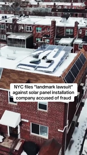 One year after a CBS News New York investigation looked into a local solar installer, New York City has filed what it calls a landmark lawsuit against Radiant Solar and its owner, William James Bushell. The city's Department of Consumer and Worker Protection, or DCWP, alleges clients were steered into expensive solar deals that didn't deliver promised savings.