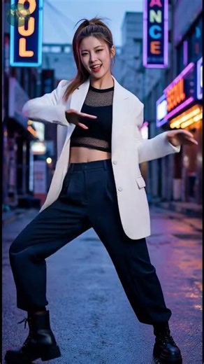 K-Pop vs J-Pop Style? 💃🔥 Original Music by #allmemusic #shorts #kpop #dance #fashion