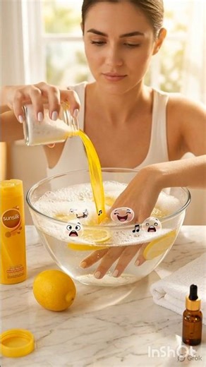 “Soft hands + shiny nails? Ye simple steps follow karo 😱 Comment - PEDICURE for the next video.