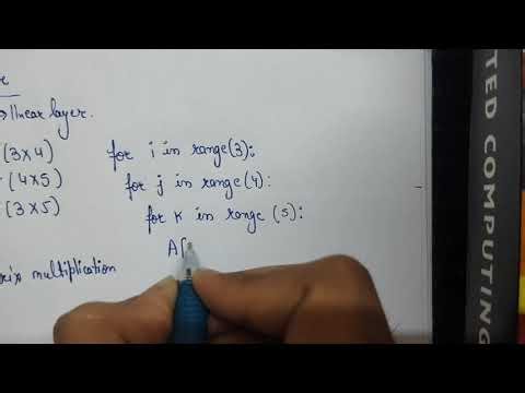nn.Linear is just 3 loops -- Proved it with Numpy