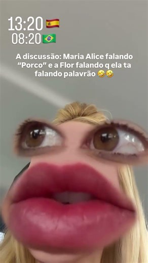 GNTT OLHA A discussão: Maria Alice falando "Porco" e a Flor falando g ela ta falando palavrão 🤣🤣✅
