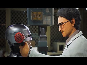 RoboCop reveals his face for the first time - RoboCop: Rogue City