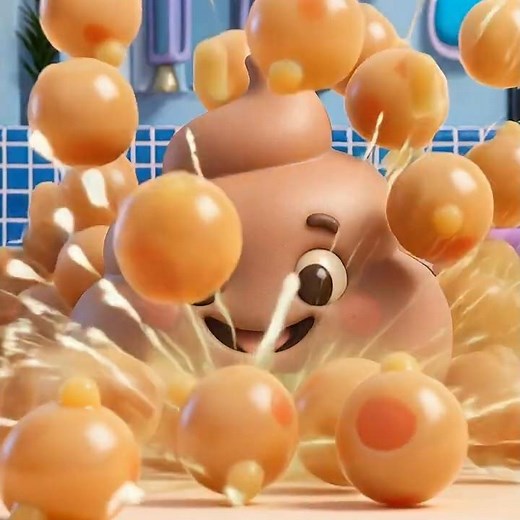 POO EMOJI EXPLODING OUT HUNDREDS OF BABY POO EMOJIS 💩