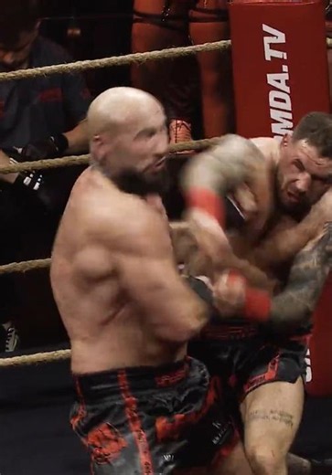 GROMDA. Liga mistrzów walk na gołe pięści. Epicka walka BALBOA vs SŁOMKA #gromda #bareknuckle #ko
