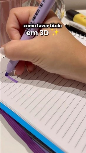 Step-by-step guide on how to create a 3D title ✨ #lettering