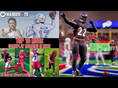 Madden 26 Mods Are Crazy! I Got My Own Cleats In The Game! 👟🔥