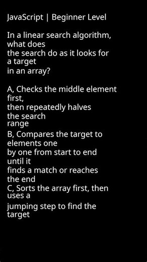 Linear Search Algorithms Explained #learn coding #algorithmstutorial #development
