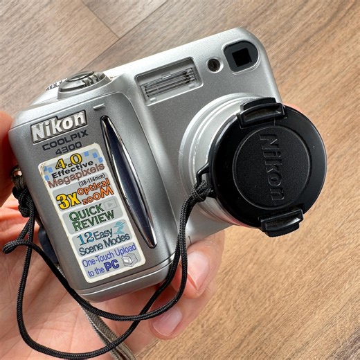 Cámara digital Nikon Coolpix 4300 vintage (2002) y2k - Etsy España