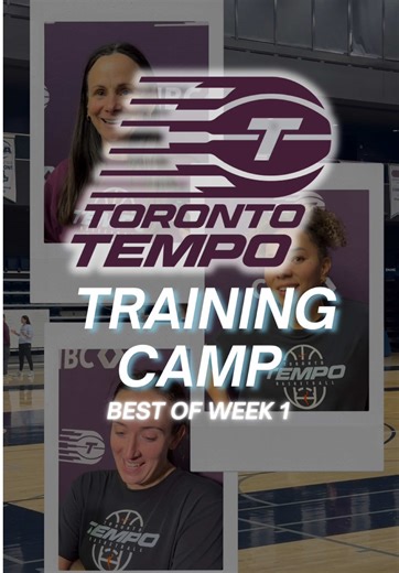The first week of the Toronto Tempo's training camp just wrapped up and the team's personality has already entered the chat! From the jokes to the little quirks... it's those moments that make a season memorable. Here are a few of my favourites! #wnba #TorontoTempo #womeninsports #womensbasketball #WNBATraingingCamp