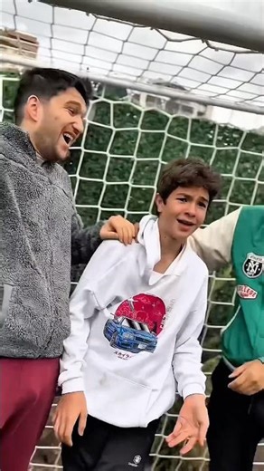 Goalkeeper boy and jr Ronaldo kid 😂♥️👻#shorst