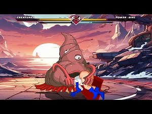 Creatures Vs Power Girl | Mugen Fighting Games