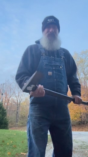 95K views · 2.6K reactions | The Axe I use! #godgunsandsawdust #thatisabigboombaby #bruntworkwear #realamericanhardwood #BigBoomBaby #Real #realmen #Oregon God, Guns and Sawdust Podcast Wood for Warriors | Timberkutterpatriot | Facebook