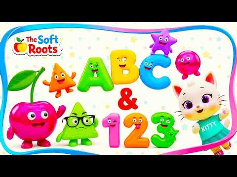Preschool Learning activities for 3 year olds at home | Learn ABC Phonics Shapes Numbers Colors 🌈