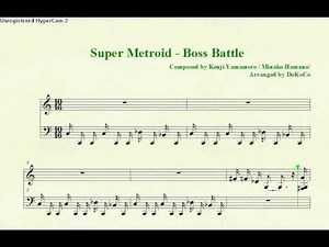 Ridley Super Metroid Theme Sheet Music (Piano)