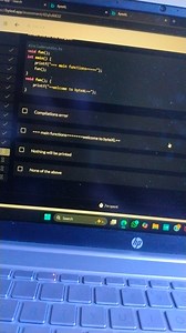 c#includevoid fun();int main() {printf("=== main functions=... | Filo