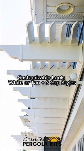 Instant Curb Appeal Upgrade: Eyebrow Pergola Kits for Garages, Doors & Windows