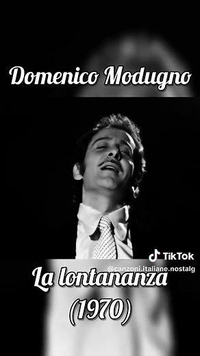 Domenico Modugno - La lontananza (1970) | Musica Leggera Italiana