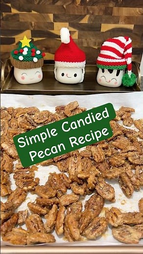 simple candied sweet and salty nuts recipe #candiednuts #sweetandsaltynuts #ediblegift