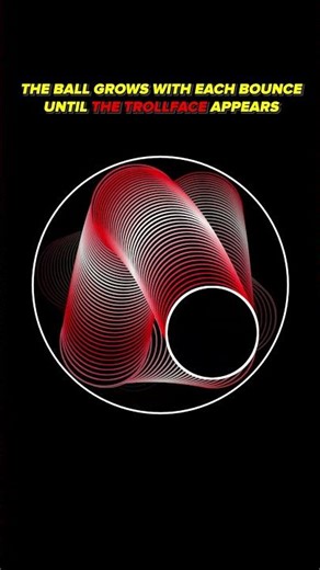 Can it escape? 🤔 #satisfyingvideo #physics #bouncingball