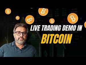 Live trading demo in Bitcoin (Crypto trading series)