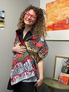 Moonlight Batik Scarf: Silky Shawl, Women's Fashion - Etsy