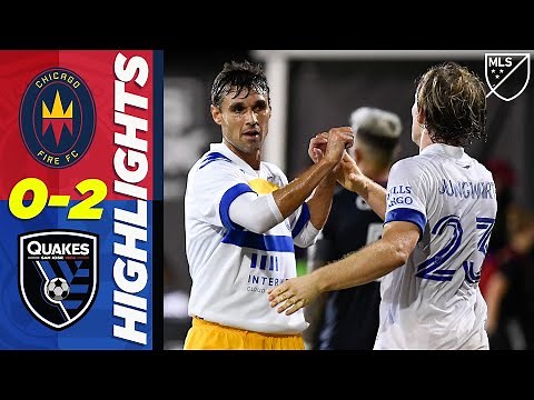 Chicago Fire FC 0-2 San Jose Earthquakes | Wondolowski Scores INSTANTLY! | MLS HIGHLIGHTS