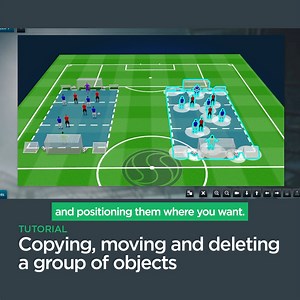 6K views · 46 reactions | • Use the on-screen cursor to highlight objects • Quickly copy and paste practice layouts • Delete large amounts of equipment quickly, rather than individually Our feature that allows you to move, copy and delete a group of objects… ‍  | SportSessionPlanner.com | Facebook