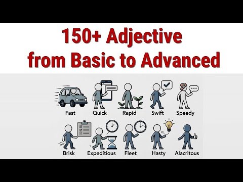 150+ Adjectives in English | From Basic to Advanced