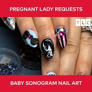 2.7M views · 79K reactions | Lexi Martone has been into nail art since she was a child and now does nails in her family Salon! She receives all sorts of requests, including a pregnant lady who wants her baby sonogram on her nails! | TLC Australia | Facebook