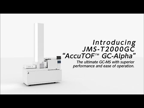 JEOL JMS-T2000GC “AccuTOF™ GC-Alpha”, the ultimate GC-MS with superior performance