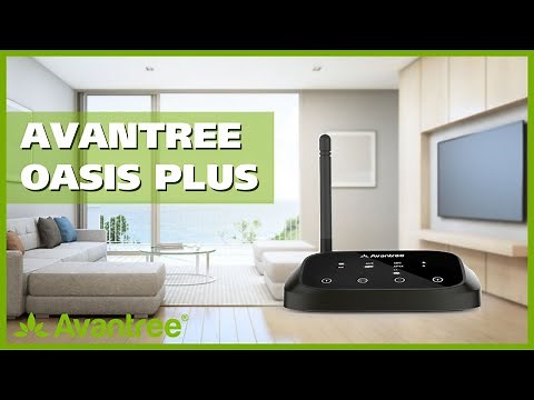 Bluetooth 5.0 aptX Low Latency Transmitter Adapter - Avantree Oasis Plus