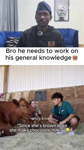 Bro he needs to work on his general knowledge