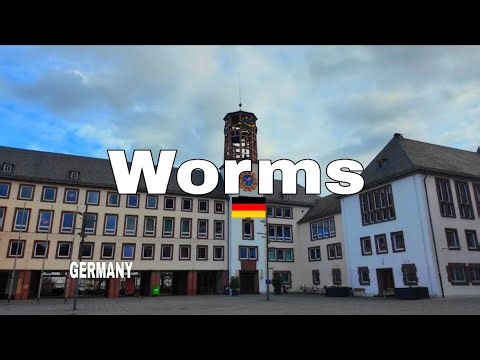 Worms Germany 🇩🇪 Walking Tour | Exploring One of Germany’s Oldest Cities | 4K 60fps