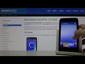 Alcatel U3 2018 Static Wallpapers Presentation