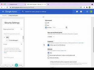 How an Admin can Enforce MFA on their Google Workspace Users