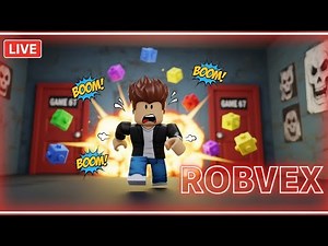 Robvex Live Streaming now #roblox