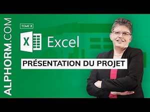 Présentation du projet de la formation EXCEL 2016 - Niveau Expert II