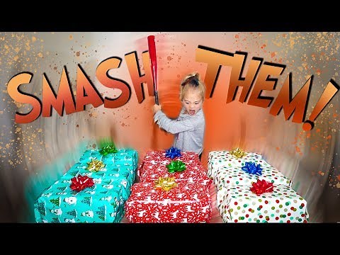 DON'T SMASH THE WRONG CHRISTMAS PRESENT!!!