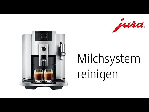 JURA E8 2020 - Milchsystem reinigen